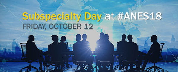 Subspecialty Day Friday october 12