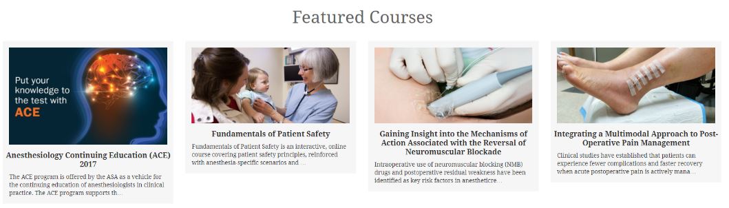 Featured Courses