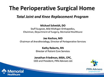 Total Joint and Knee Replacement Program